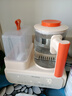 美菱（MeiLing）恒温水壶婴儿二合一温奶器恒温壶家用宝宝暖奶器多功能恒温调奶器 7合1+双瓶暖奶+ 1500ml 【橙色】 实拍图