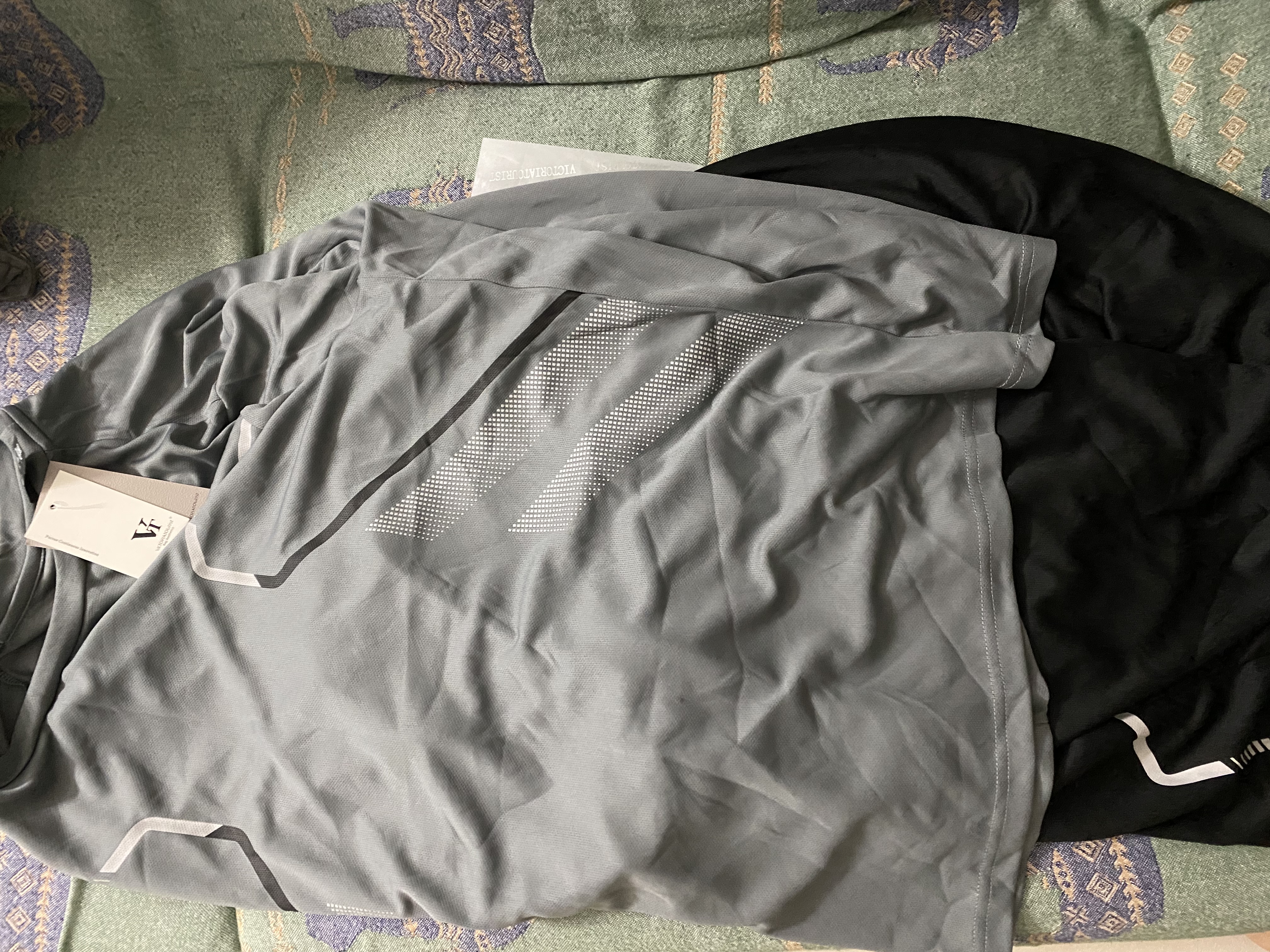 VICTORIATOURIST运动套装男夏季跑步速干衣足球训练服篮球羽毛球服休闲套装 实拍图