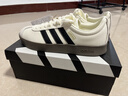 adidas「T头鞋」VL COURT复古休闲板鞋德训鞋男女阿迪达斯轻运动   汉玉白/黑色/树脂黄 (推荐女生买小半码)   36.5 实拍图