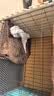 泽硕宁狗笼子大中小型犬狗窝带厕所折叠便携猫笼子超大号狗狗围栏宠物笼 黑色狗笼【加粗加固】赠厕所托盘 中大型犬【30斤内】71*50*60 无毛边/无倒刺/不卡脚 实拍图