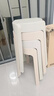 九千谷椅子出租房不占空间轻奢高级塑料凳子简易客厅家用小型餐桌凳4215 实拍图