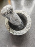 纳丽雅（Naliya）捣蒜器石臼手动研磨家用辣椒中药食材蒜泥捣碎器 小碗石臼抛光带盖子【青石·家用首选】 实拍图