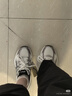 亚瑟士ASICS女鞋网面跑鞋百搭缓震运动鞋透气跑步鞋 GEL-CONTEND 4 白色/银色 39.5 实拍图