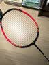 李宁（LI-NING）羽毛球拍战戟小马达全碳素荧光果粉3U已拉线AYPU075-3 实拍图