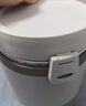 国风304不锈钢提锅900ml 防溢保温饭盒保温桶学生便携式手提饭盒 实拍图