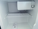 美的（Midea）45L单门小冰箱白色迷你租房宿舍办公室家用单温冷藏小型电冰箱美妆可用节能运行BC-45M 实拍图