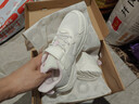 361°童鞋 儿童跑鞋26春秋男女童3-14岁缓震校园小白鞋 白32 实拍图