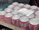 可口可乐（Coca-Cola）汽水 碳酸饮料 200ml*24罐  迷你摩登罐 新老包装随机发货 实拍图