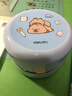 得力（deli）【得力卡通新品】卡皮巴拉桌面吸尘器 强吸力电池款 迷你键盘除尘 橡皮屑清洁器 学生用品 BL145蓝 实拍图