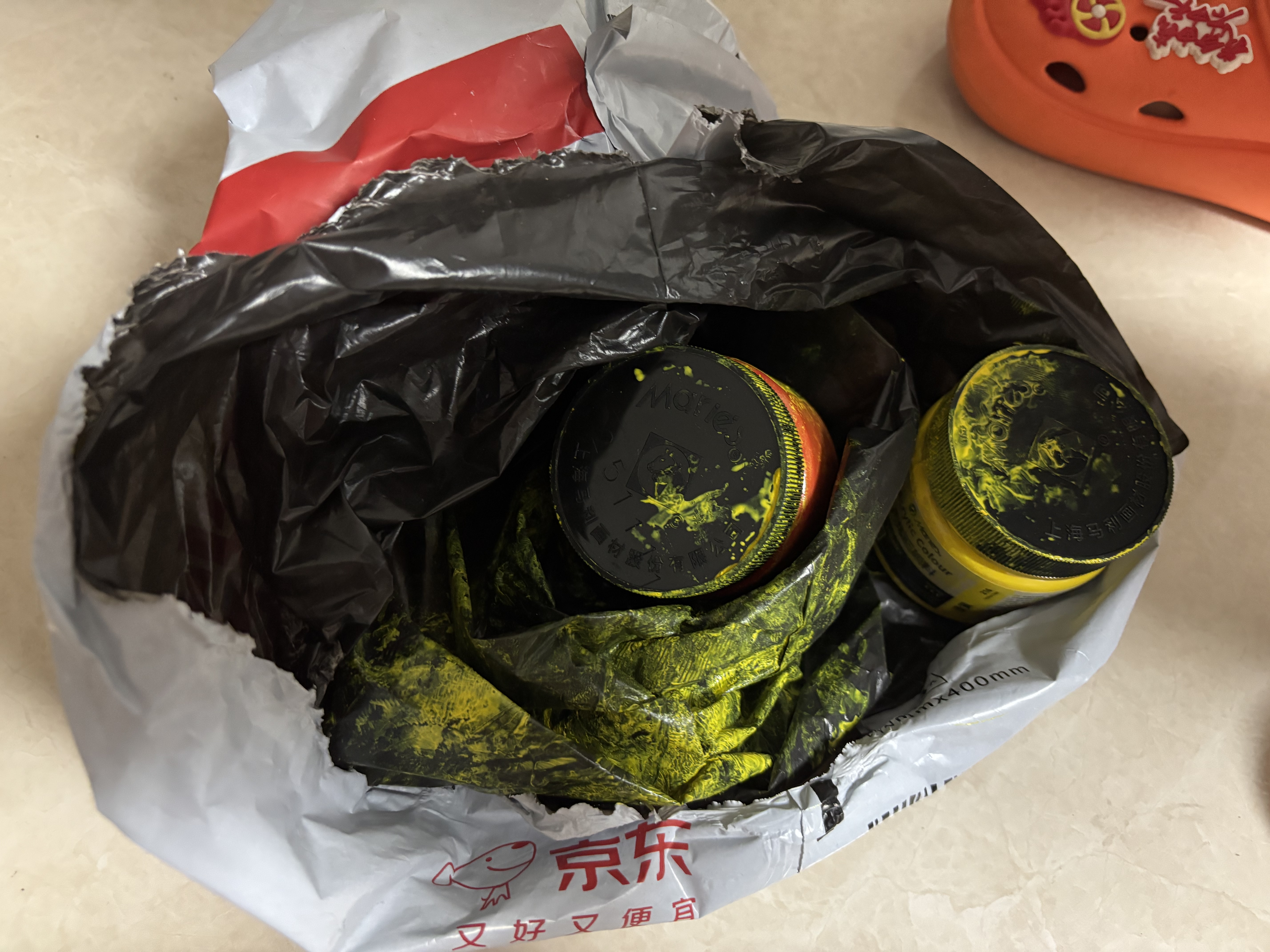 马利(Marie's)丙烯颜料100ml淡黄墙绘手绘饰品学生亮光丙烯画颜料防水不掉色丙烯美育工具 实拍图