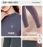 红豆保暖内衣女羊毛加绒加厚抗菌磨毛中高领中老年防寒套装 实拍图