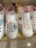 Skechers斯凯奇童鞋一脚蹬包头凉鞋春夏季女中童洞洞鞋308310L 实拍图