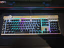 美商海盗船 (USCORSAIR) K100 RGB 璀璨金 光轴 机械键盘 电竞游戏键盘 有线键盘 全尺寸 金色 OPX光轴 实拍图
