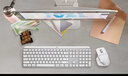 罗技（Logitech）无线键盘MX Keys S蓝牙键盘Keys升级版高端办公键盘无线键鼠套装全尺寸家用充电背光自定义108键 Keys S+Master4【灰白色】 实拍图