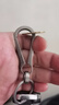 迪加伦 钛合金汽车钥匙扣男士挂件金属钥匙链创意礼品奔驰奥迪大众丰田 实拍图