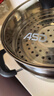 爱仕达（ASD）汤锅 304不锈钢小蒸锅 蒸煮一体汤锅 22CM燃气电磁炉通用奶锅B1-Z 实拍图