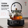 TEAHUE围炉煮茶壶煮茶器加厚玻璃耐高温烧水泡花茶白茶电陶炉煮茶炉套装 实拍图