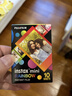 富士（FUJIFILM） instax 3英寸立拍立得相机mini迷你相纸 一次成像胶片胶卷 3寸彩虹+收纳盒+DIY相册【含10张彩虹相纸】 官方标配 实拍图
