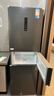 美的（Midea）271升三门冰箱灰色小型电冰箱三开门一级能效节能风冷无霜双净味家用租房MR-283WTPZE【国家补贴】 实拍图