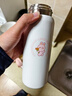 京东京造保温杯 儿童保温杯学生水杯子316L不锈钢一盖双饮 550ml暖桃粉 实拍图