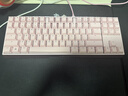CHERRY樱桃MX 3.0S TKL机械键盘有线游戏电竞键盘 办公电脑键盘 铝合金外壳 侧刻键帽无钢板结构87 粉色 无光 红轴 实拍图