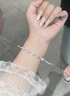 礼意久久【施华洛世奇水晶】四叶草手链女生生日礼物女士520送女朋友礼物 520礼物送女友实用走心高级520送老婆礼物【银白色】 【镶施华洛世奇水晶】520情人节礼物520礼盒轻奢高级感 实拍图