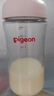 贝亲（Pigeon）玻璃奶瓶宽口径防胀气240ml M号奶嘴 3月+ AA187  实拍图