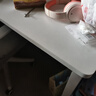 卓博电脑桌台式书桌学习桌办公桌家用长条桌电竞桌子BZ08白1.2米 实拍图