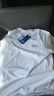 海澜之家（HLA）短袖T恤男冰爽棉撞色圆领凉感短袖男 米白50 3XL 190/104A 推荐91-98kg 实拍图