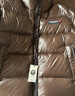 Abercrombie & Fitch男装25秋冬新款美式双拉链LOGO立领羽绒服外套132-5199 棕色 XS (170/84A) 实拍图