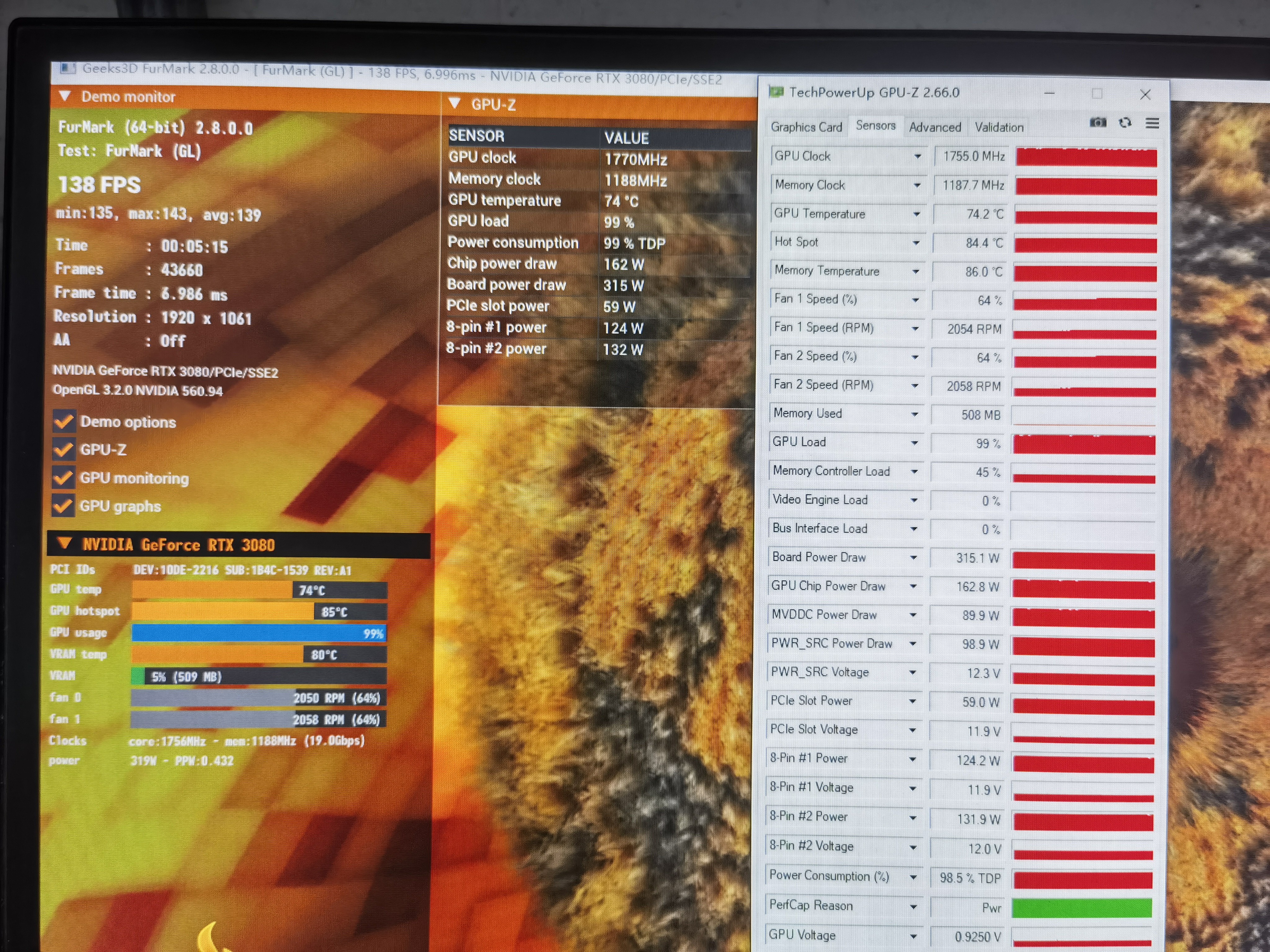 【95新保核心】七彩虹等一线RTX/2070/3060/4060/4070/3080电脑游戏独立显卡 95新非矿卡RTX3080 10G 实拍图