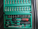 绿林（GREENER）47件套筒扳手汽修工具套装棘轮摩托修车公路工具箱快速扭力螺丝刀 实拍图