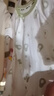 欢喜小熊婴儿短袖连体衣夏季薄款纯棉哈衣睡衣男女初生宝宝衣服2件装 实拍图