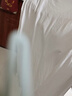 名创优品（MINISO）220G纯棉长袖t恤男春季纯色内搭衣服宽松休闲打底衫 白 XL 实拍图