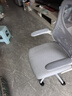 汤能优品电脑椅家用人体工学椅子办公椅靠背学生学习椅写字书房电竞游戏椅 【头枕款】白框灰网+乳胶+头枕 实拍图