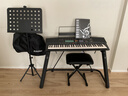 奥德斯克（AODSK）AS-X21琴凳X型可折叠4挡升降加厚专业钢琴电子琴二胡通用单人凳子 实拍图