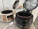 美的（Midea）速嫩感电压力锅高压锅压力锅家用智能预约双胆电饭煲2-3-5-8人可0选涂层/3分钟一道菜年货好物 双胆圆釜系列 4.8L 上盖可立可拆 实拍图