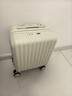 喜朗顿14寸行李箱可上飞机小型登机箱小号旅行箱儿童男女拉杆箱春秋航空 顶配专柜云朵款/奶油白 14英寸 全球通用登机箱【20*30*40】 实拍图