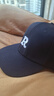 【热巴同款】加大棒球帽帽子男女大头围显脸小春夏字母百搭棒球帽 刺绣款-黑色 实拍图
