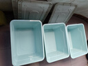 京东物流 塑料收纳箱换季家用大容量整理储物箱子多功能整理箱 莫兰迪色（颜色随机） 【三个装】特大号 实拍图