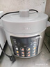 美的（Midea）电压力锅京东自营高压电饭锅0涂层家用6L大容量5-8人 高压锅全自动智能预约双胆电饭煲MY-E6010G 实拍图