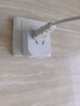 米家APP智能插座 远程语音控制 WiFi电量统计 定时电器开关 断网记忆功能插排插座接线板插线板 10A 蓝牙基础款（需搭配蓝牙网关） 实拍图