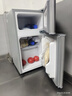 华宝小冰箱小型家用出租房用冷藏冷冻两用一级能效节能省电迷你宿舍寝室办公室二门电冰箱 【店长推荐】58L银色【一级能效】 实拍图