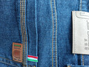真维斯（Jeanswest）牛仔裤男2026春季潮流简约直筒裤男休闲牛仔男士长裤蓝色常规34 实拍图