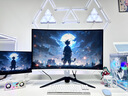 天殊32英寸4K160HZ电脑显示器Fast HVA曲面屏HDMI2.1满血游戏PS5/VRR屏幕快速屏1ms响应升降内置音响 T40升降白QD量子点-32英寸4K240HZ大曲 实拍图