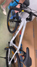 喜德盛（xds）山地自行车黑客380避震前叉21速禧玛诺变速X6铝合金车架通勤代步 白/黑色（26款） 15.5寸（建议身高150-165cm） 实拍图