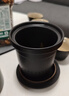 京东京造  旅行茶具 便携旅行茶具茶杯户外茶具整套黑陶舟山 一壶四杯 实拍图