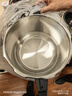 苏泊尔（SUPOR）304不锈钢9L压力锅26cm【4-6人可用】防爆高压锅电磁炉通用大容量 实拍图