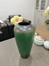 景德镇陶瓷花瓶摆件客厅插花落地高级感种花盆大复古陶罐水养中式 绿森林高号【暗绿色】可水培 实拍图