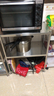 稳纳 厨房置物架落地 加厚不锈钢收纳架微波炉架子烤箱货架B3608 实拍图